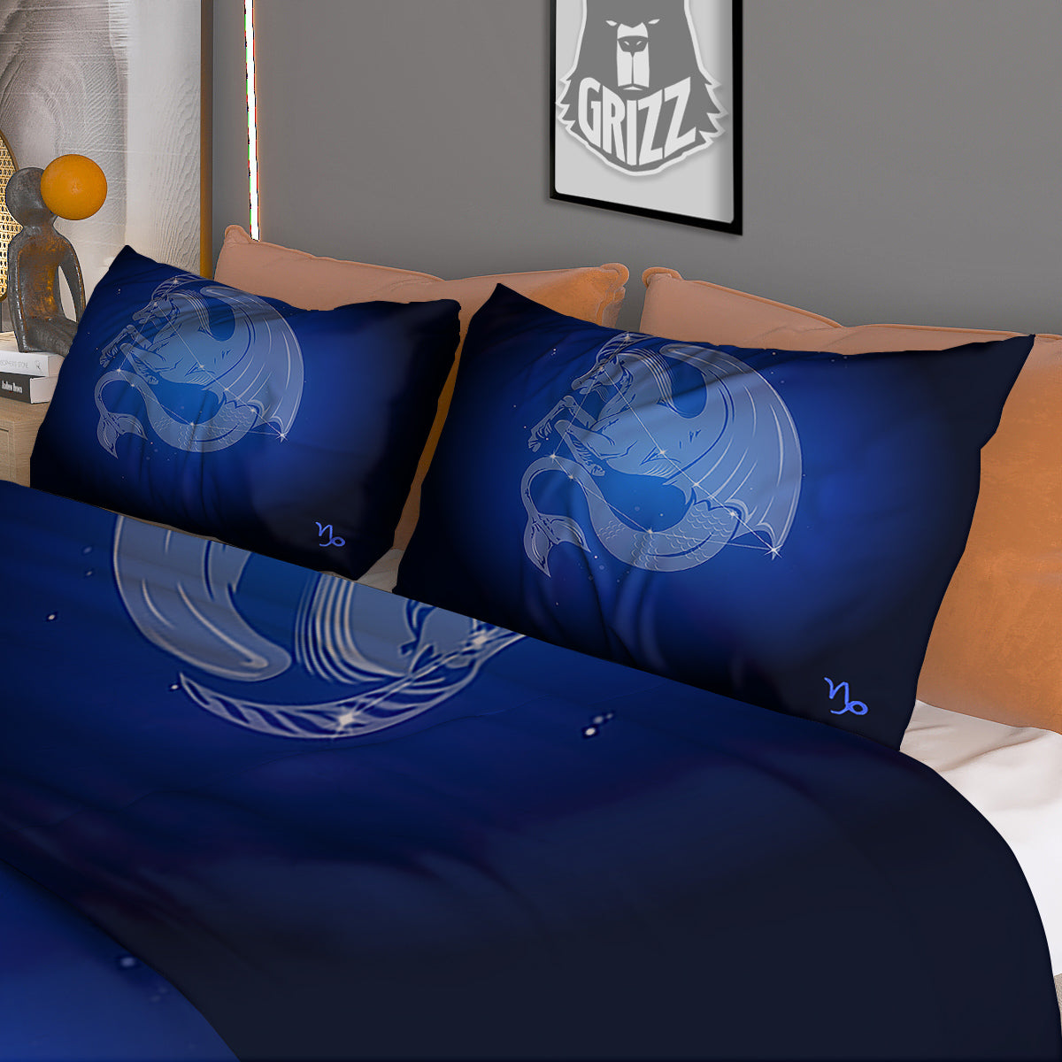 Clown Scary Cartoon Print Duvet Cover Bedding Set