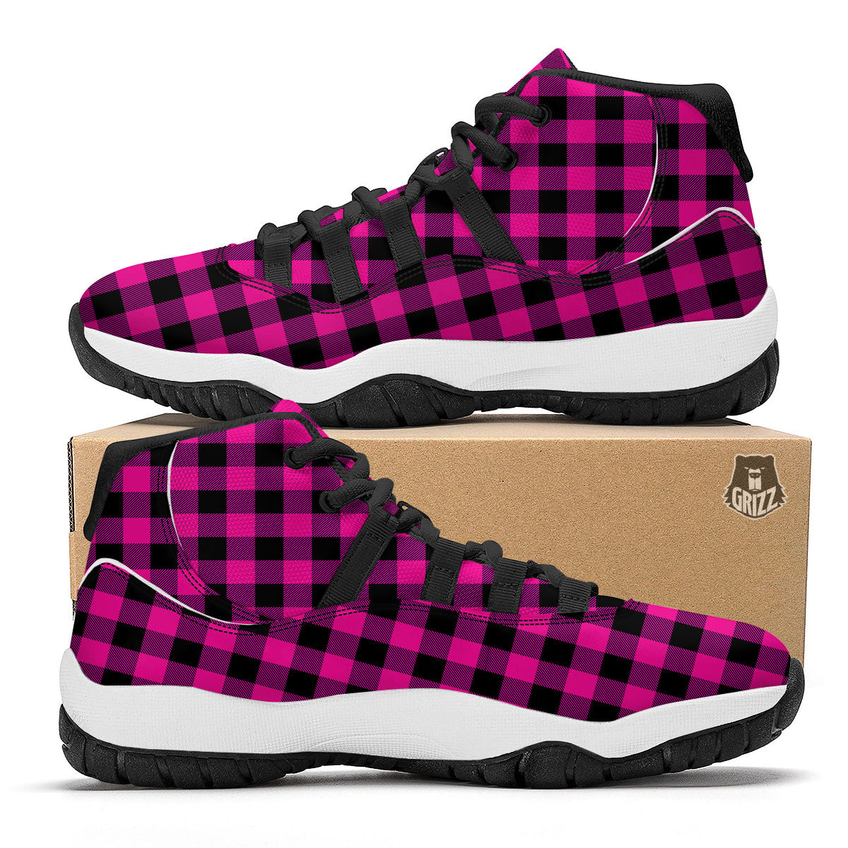 Capricorn Cute Cartoon Print Pattern Black Bball Shoes-grizzshop