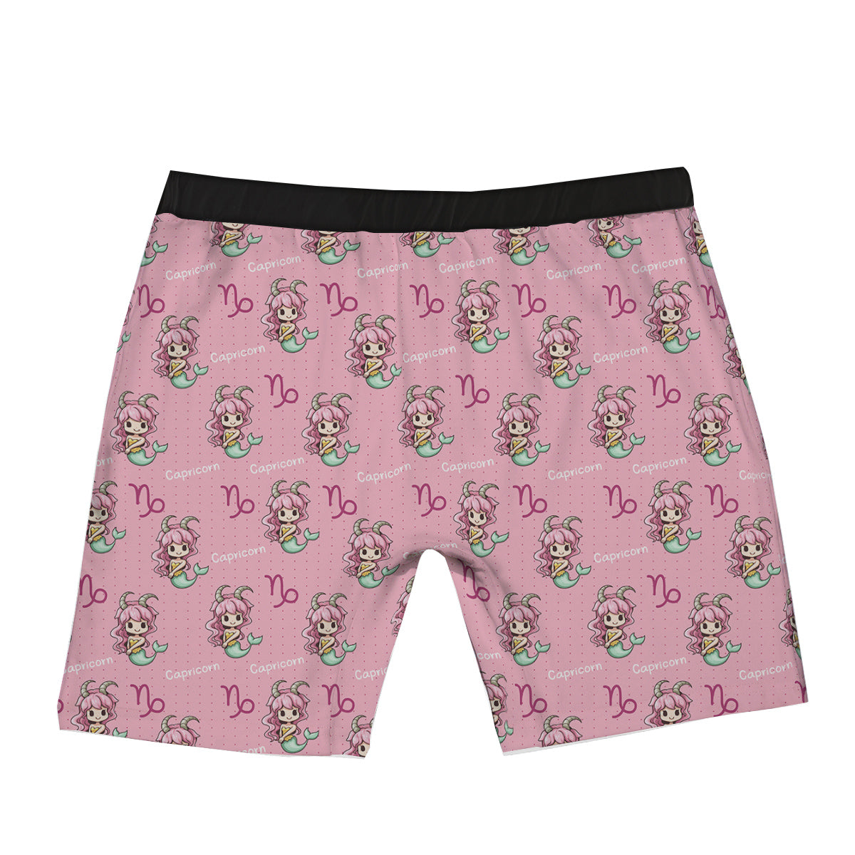 Capricorn Cute Cartoon Print Pattern Boxer Briefs-grizzshop
