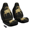 Capricorn Sign Astrological Print Car Seat Covers-grizzshop