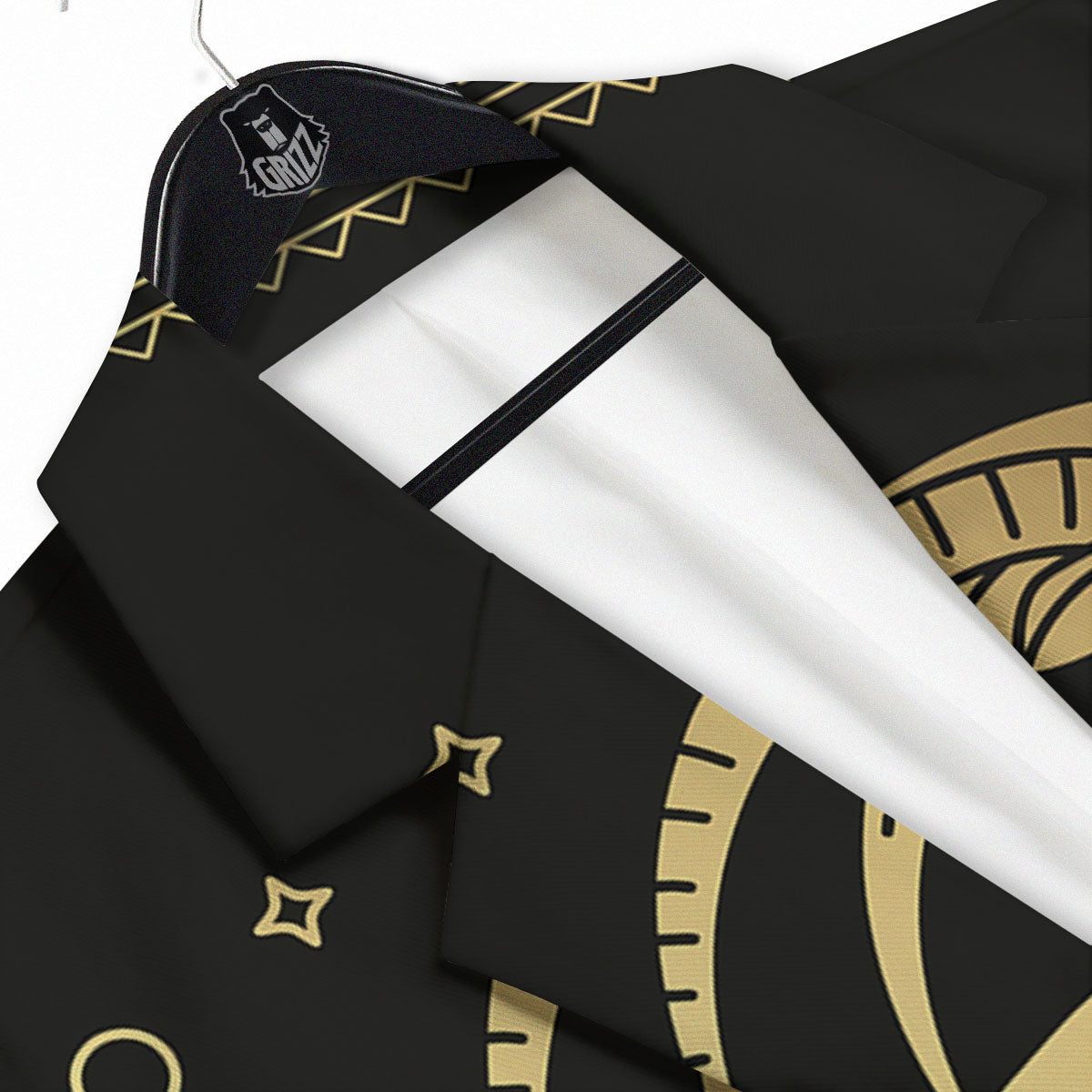 Capricorn Sign Astrological Print Men's Sport Coat-grizzshop