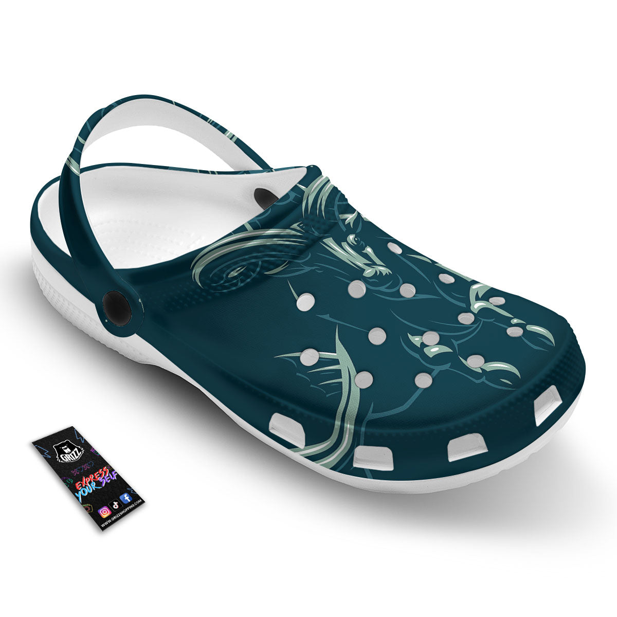 Capricorn Sign Astrology Print Clog-grizzshop