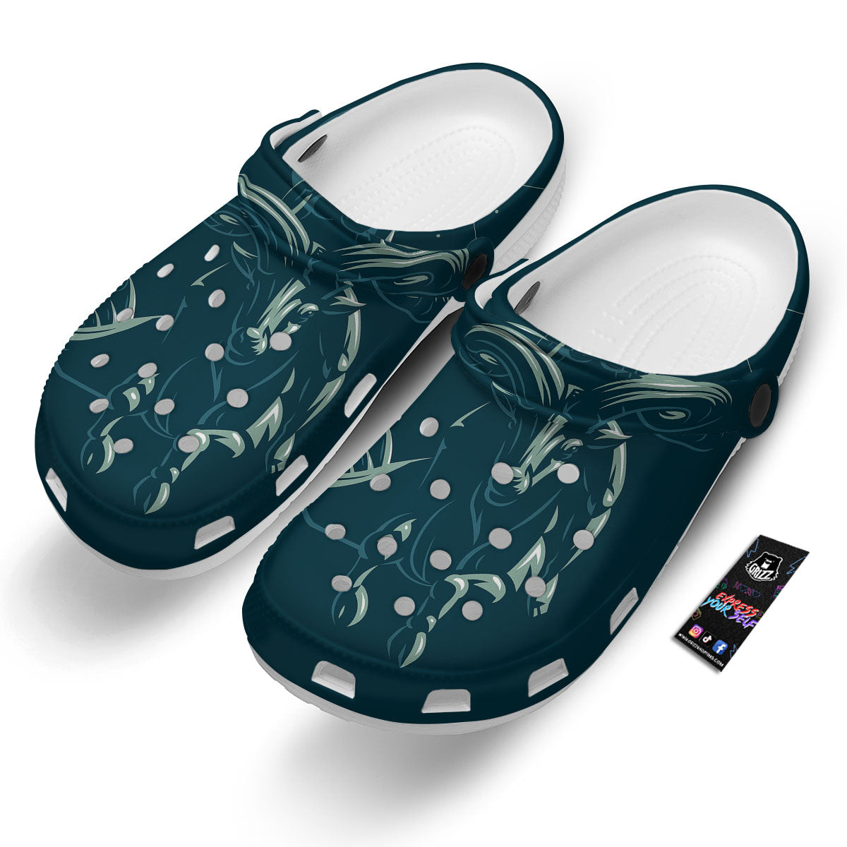 Capricorn Sign Astrology Print Clog-grizzshop