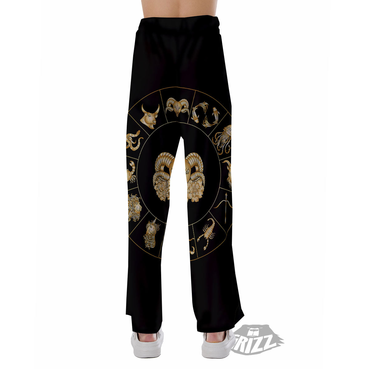 Capricorn Sign Fantasy Print Pajama Pants-grizzshop