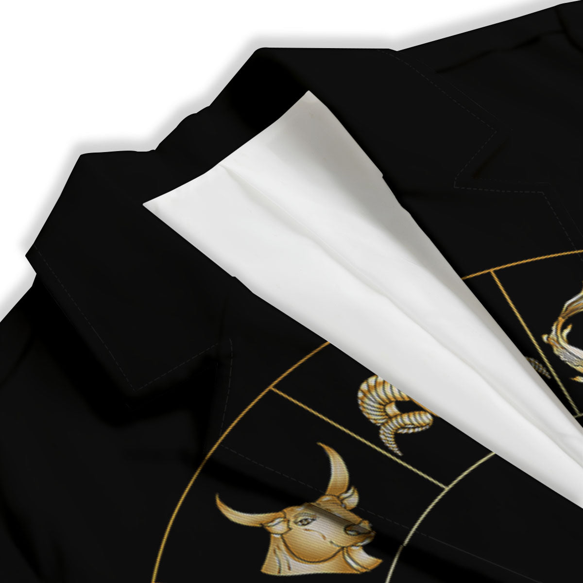 Capricorn Sign Fantasy Print Women's Blazer-grizzshop