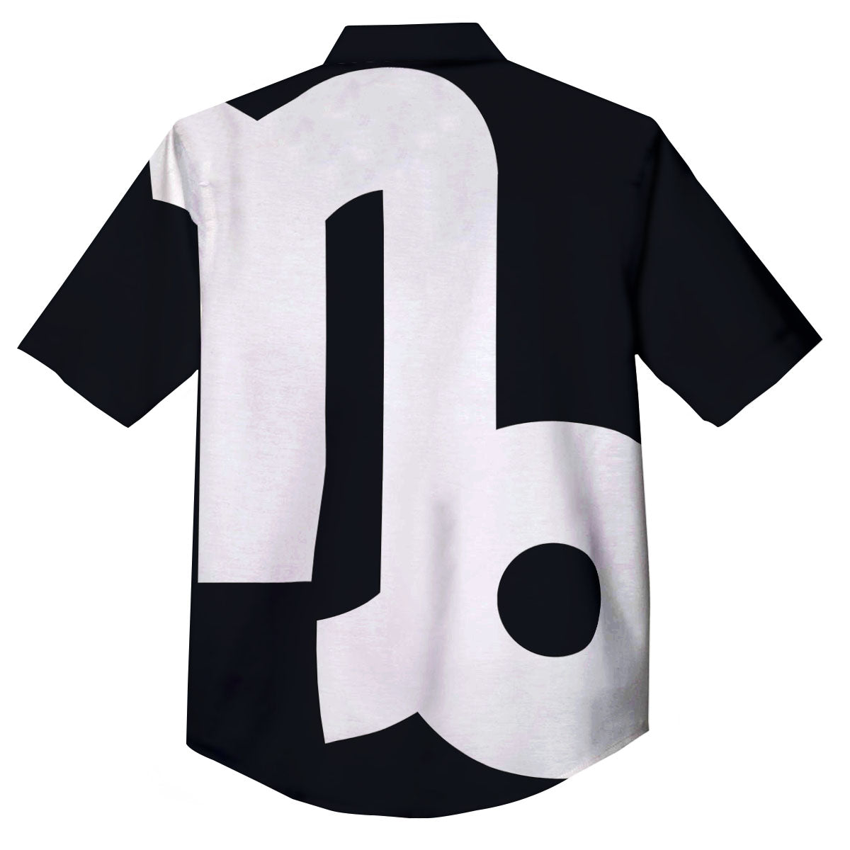 Capricorn Sign Zodiac White And Black Print Button Up Shirt-grizzshop