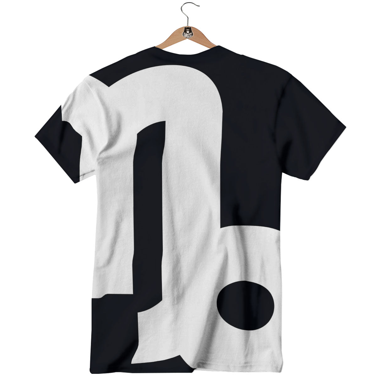 Capricorn Sign Zodiac White And Black Print T-Shirt-grizzshop