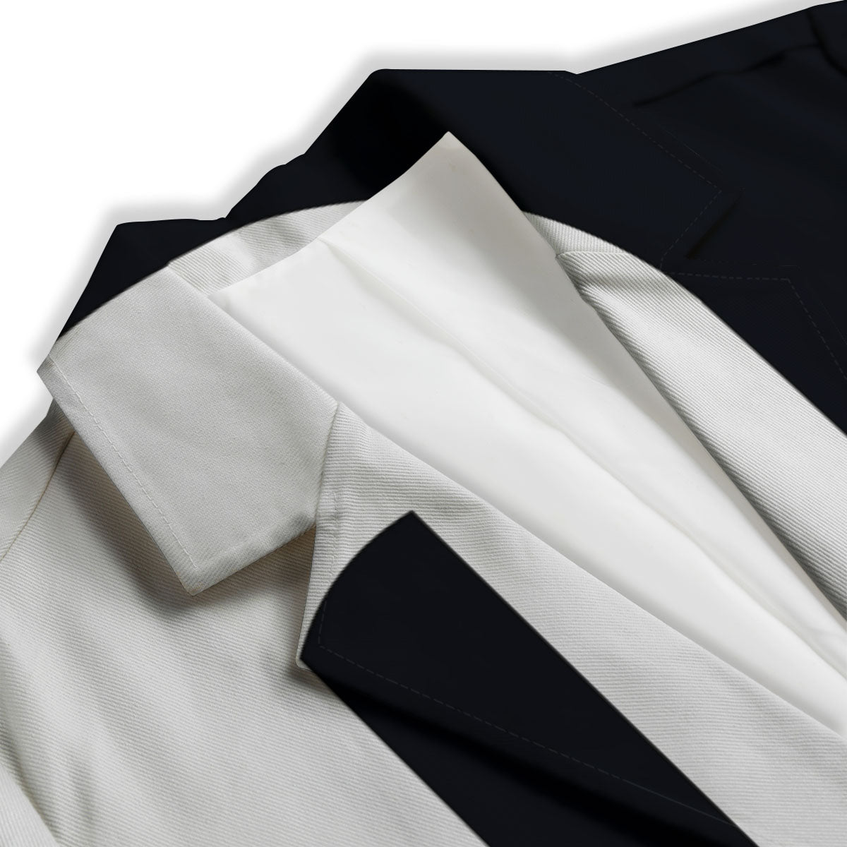 Capricorn Sign Zodiac White And Black Print Women's Blazer-grizzshop