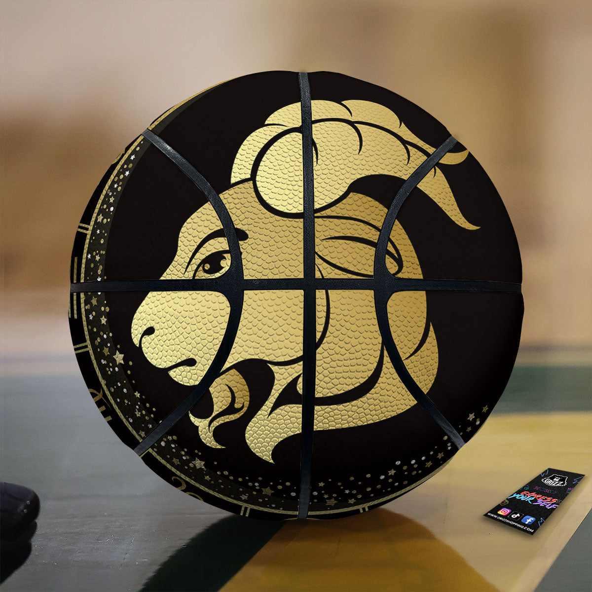 Camouflage Hunting Oak Tree Print Basketball