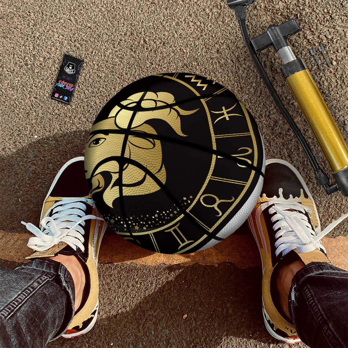 Camouflage Hunting Oak Tree Print Basketball