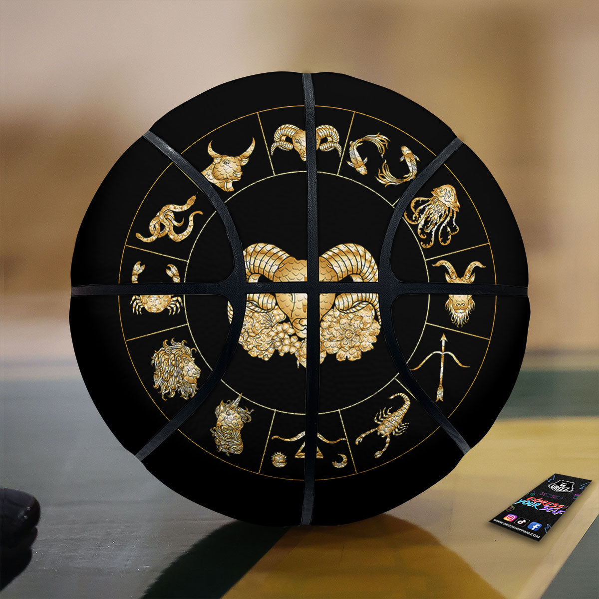 Camouflage Jungle Hunting Print Basketball