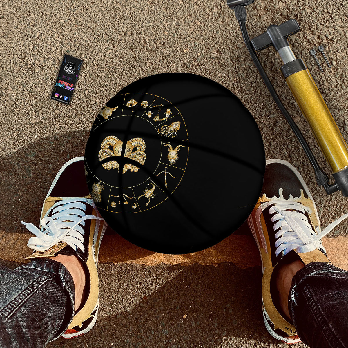 Camouflage Jungle Hunting Print Basketball