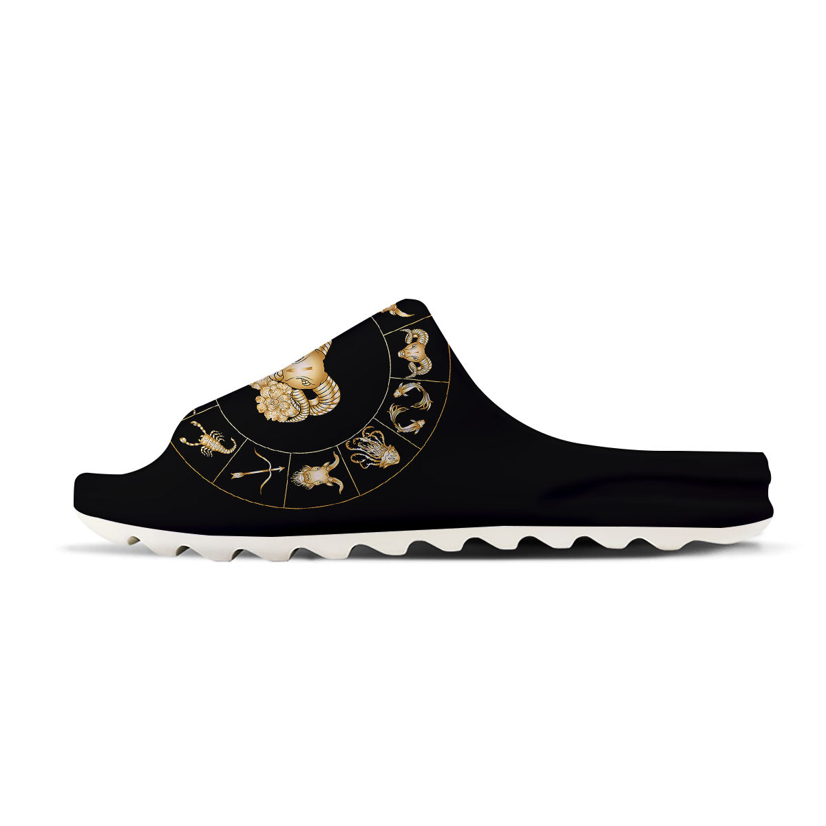 Capricorn Sign Fantasy Print Sandals-grizzshop