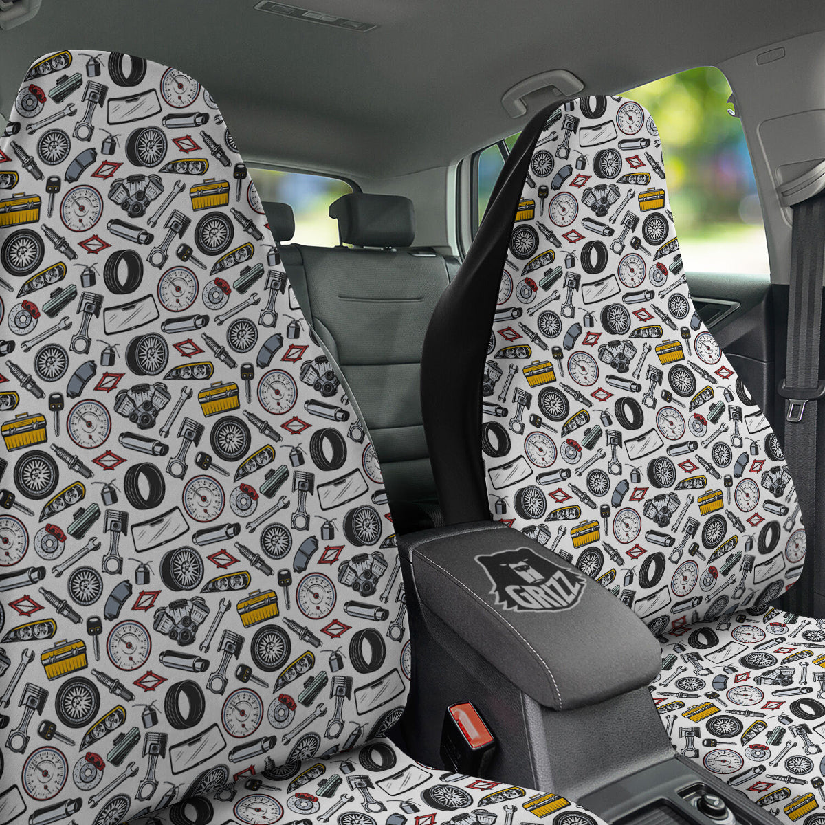 Car Vehicle Accessories Print Pattern Car Seat Covers-grizzshop