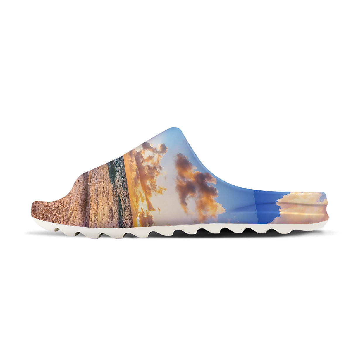 Caribbean Ocean Print Sandals-grizzshop