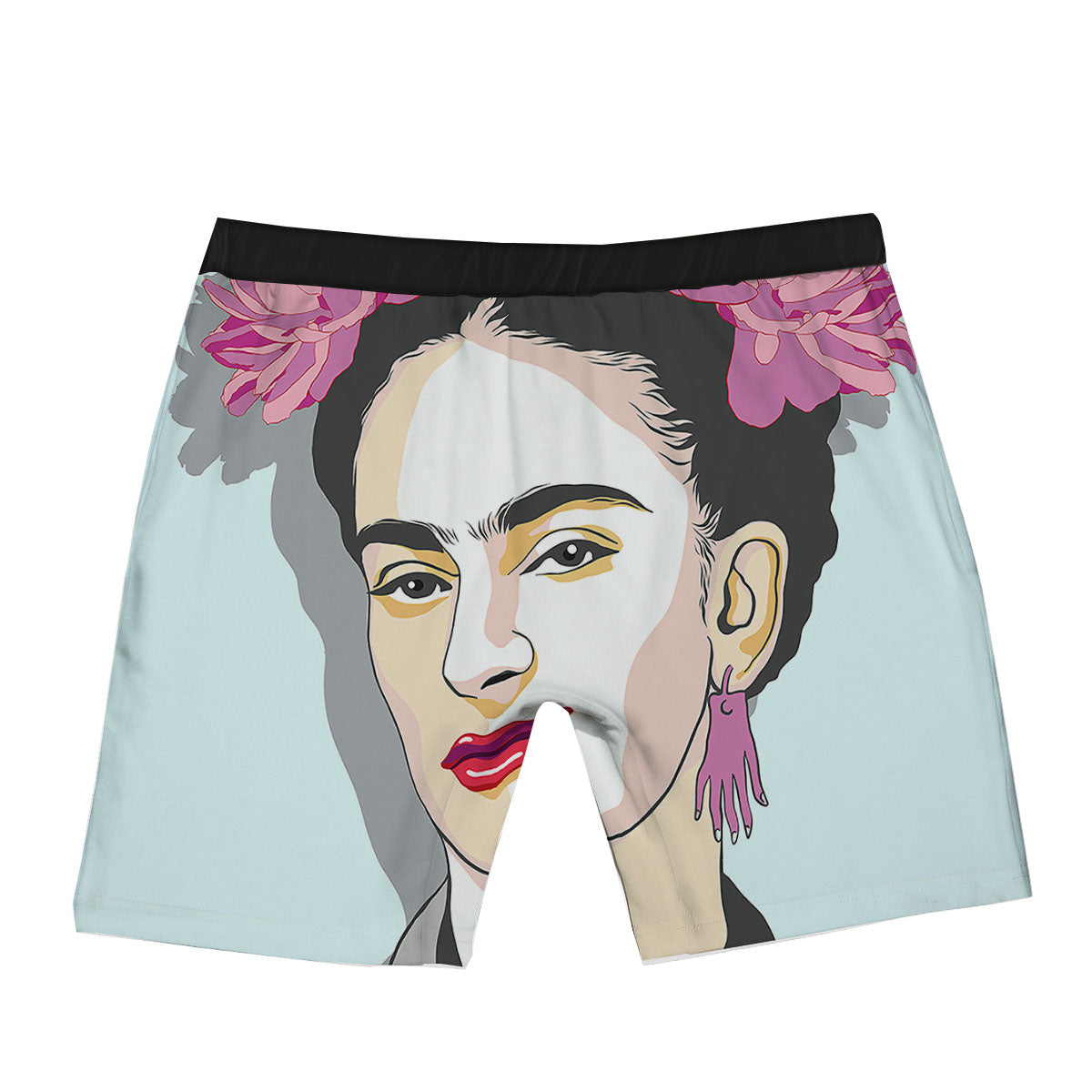 Carmen Frida Kahlo Magdalena Print Boxer Briefs-grizzshop