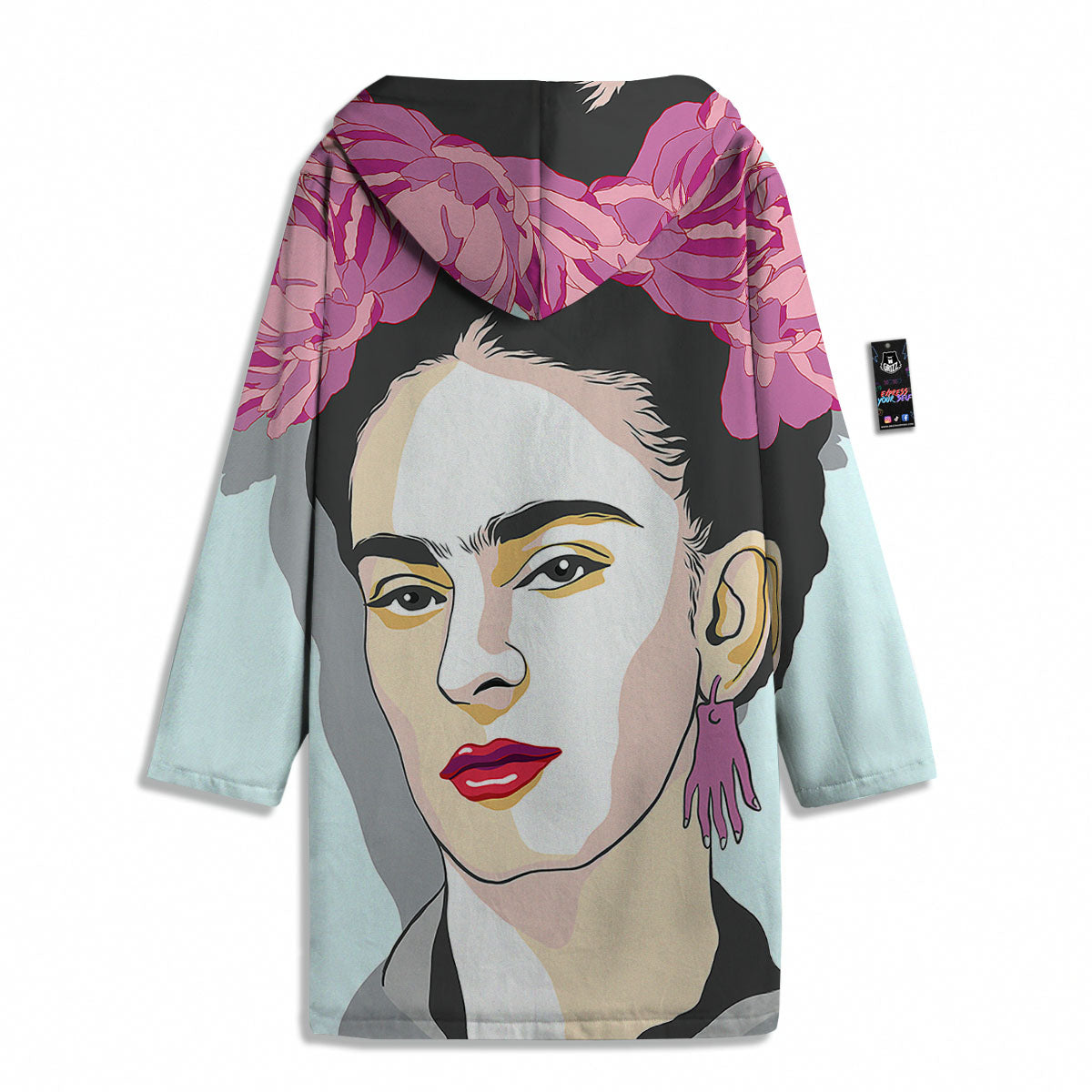 Carmen Frida Kahlo Magdalena Print Men's Windbreaker Jacket-grizzshop