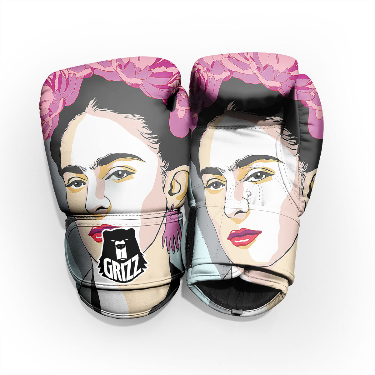 Carmen Frida Kahlo Magdalena Print Pro Boxing Glove