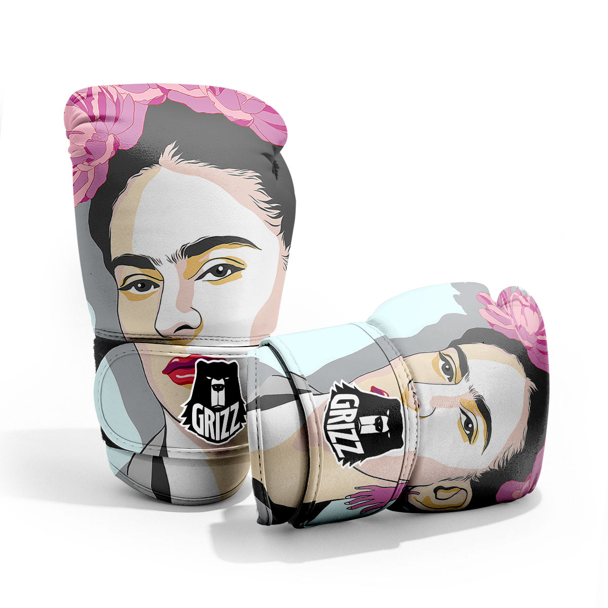 Carmen Frida Kahlo Magdalena Print Pro Boxing Glove