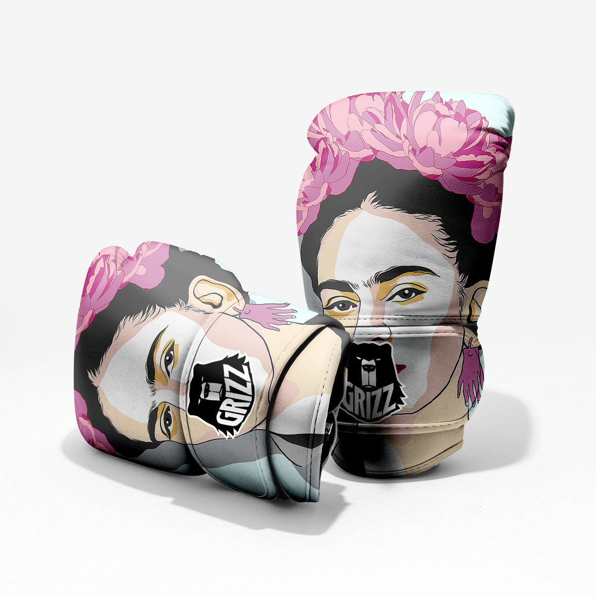 Carmen Frida Kahlo Magdalena Print Pro Boxing Glove