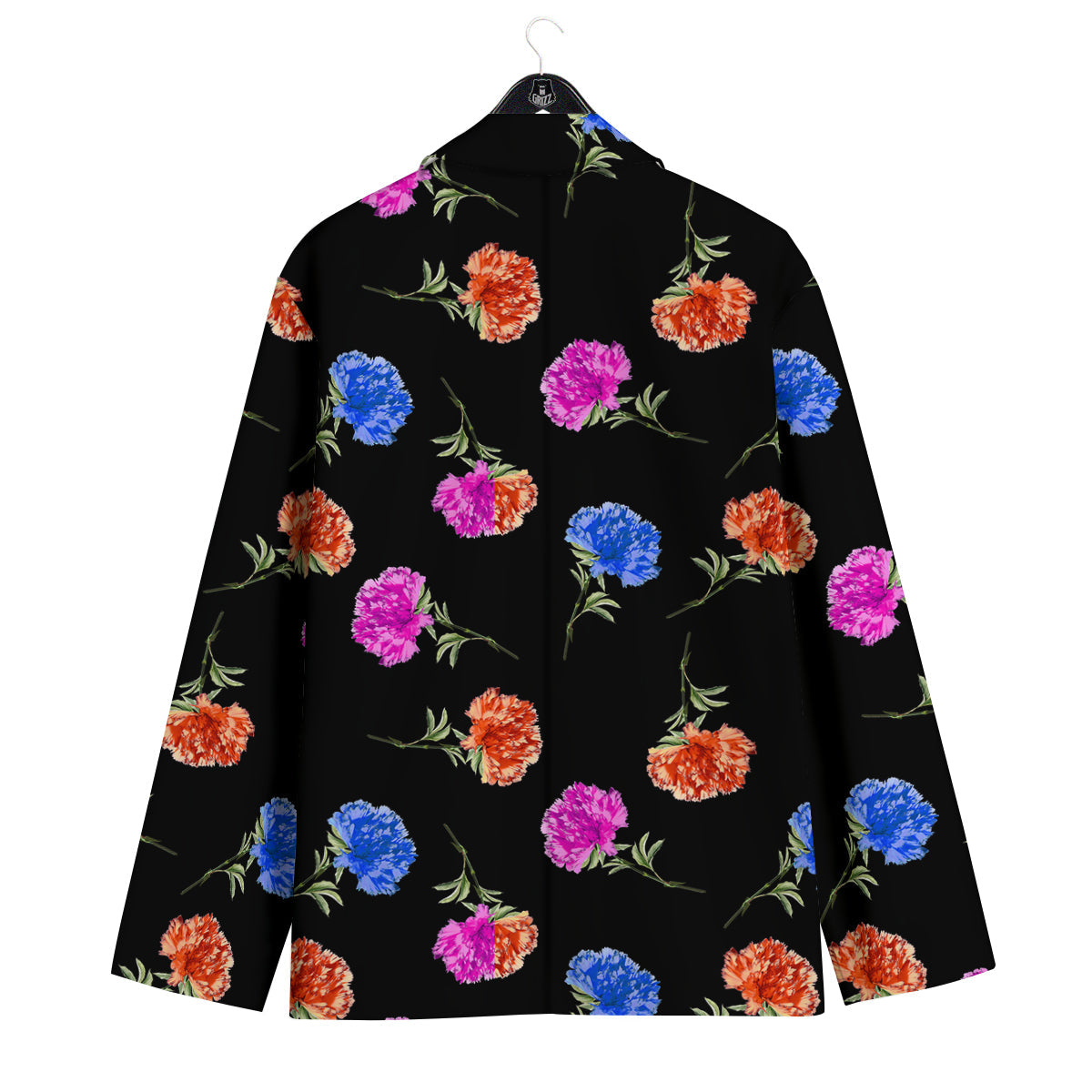 Carnation Watercolor Print Pattern Men's Sport Coat-grizzshop