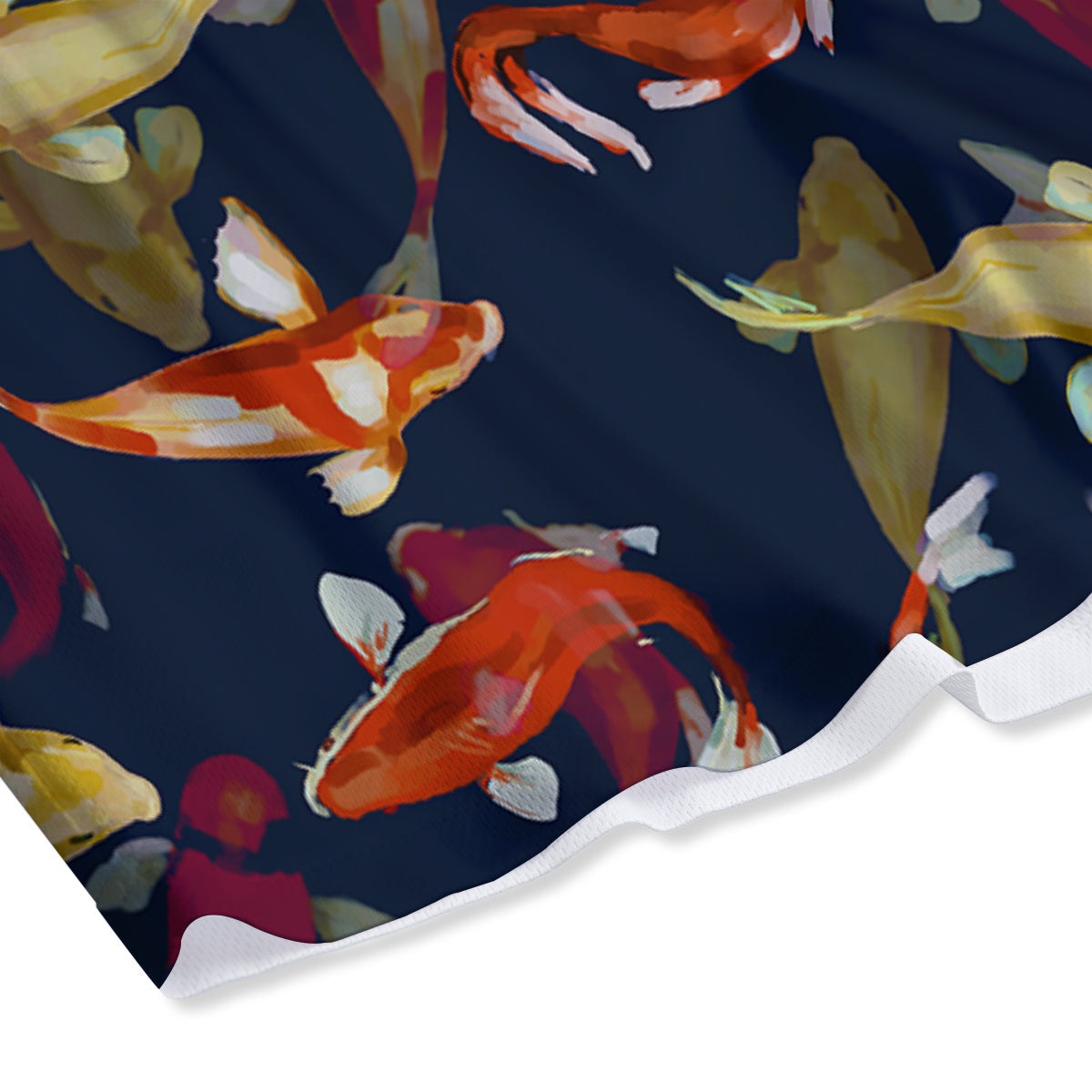 Carp Fish Koi Watercolor Print Pattern Mesh Shorts