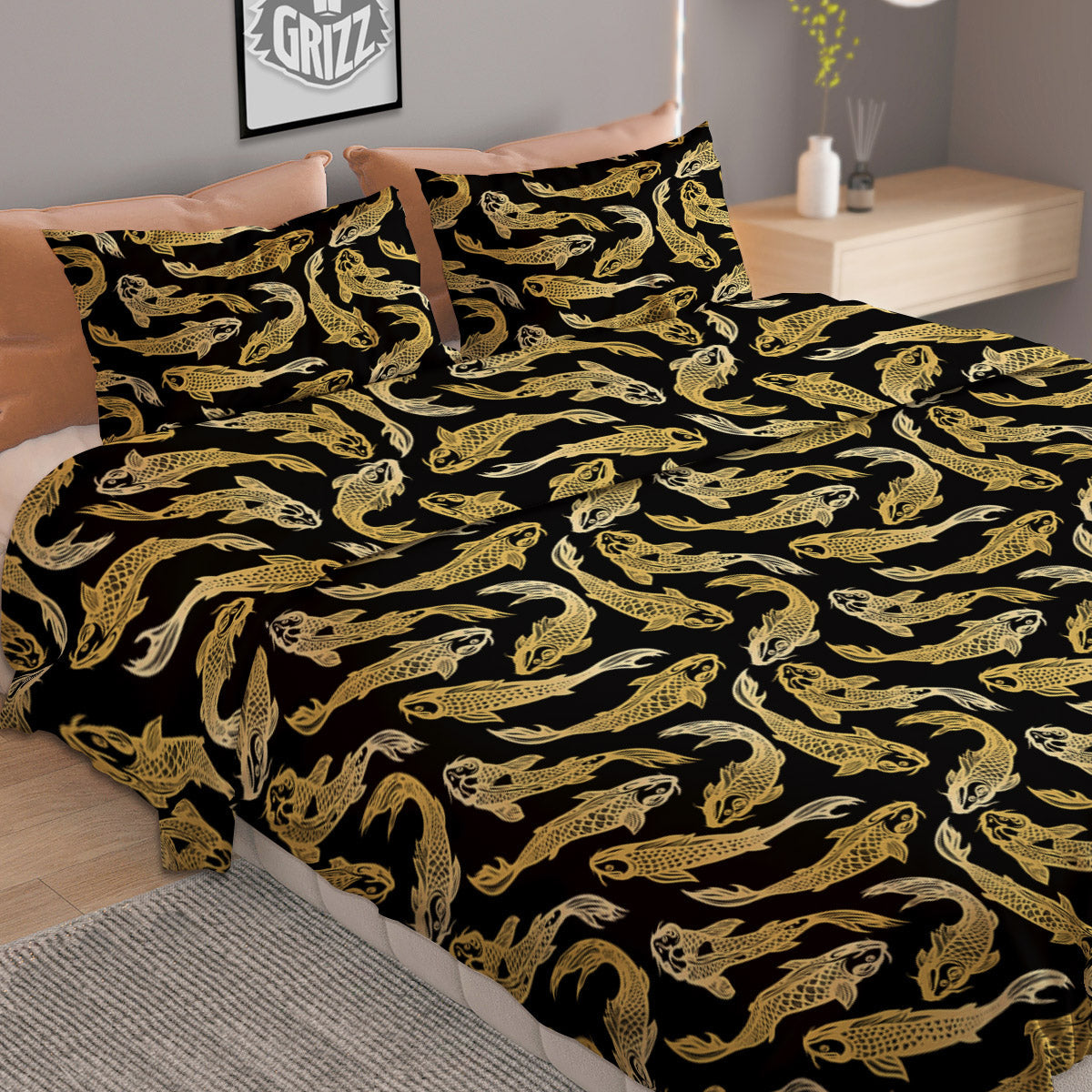Cola Glass Print Pattern Duvet Cover Bedding Set