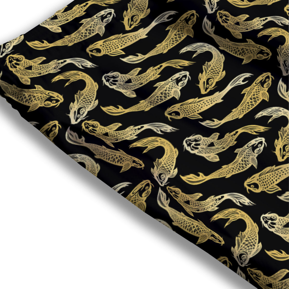 Cola Glass Print Pattern Mesh Shorts