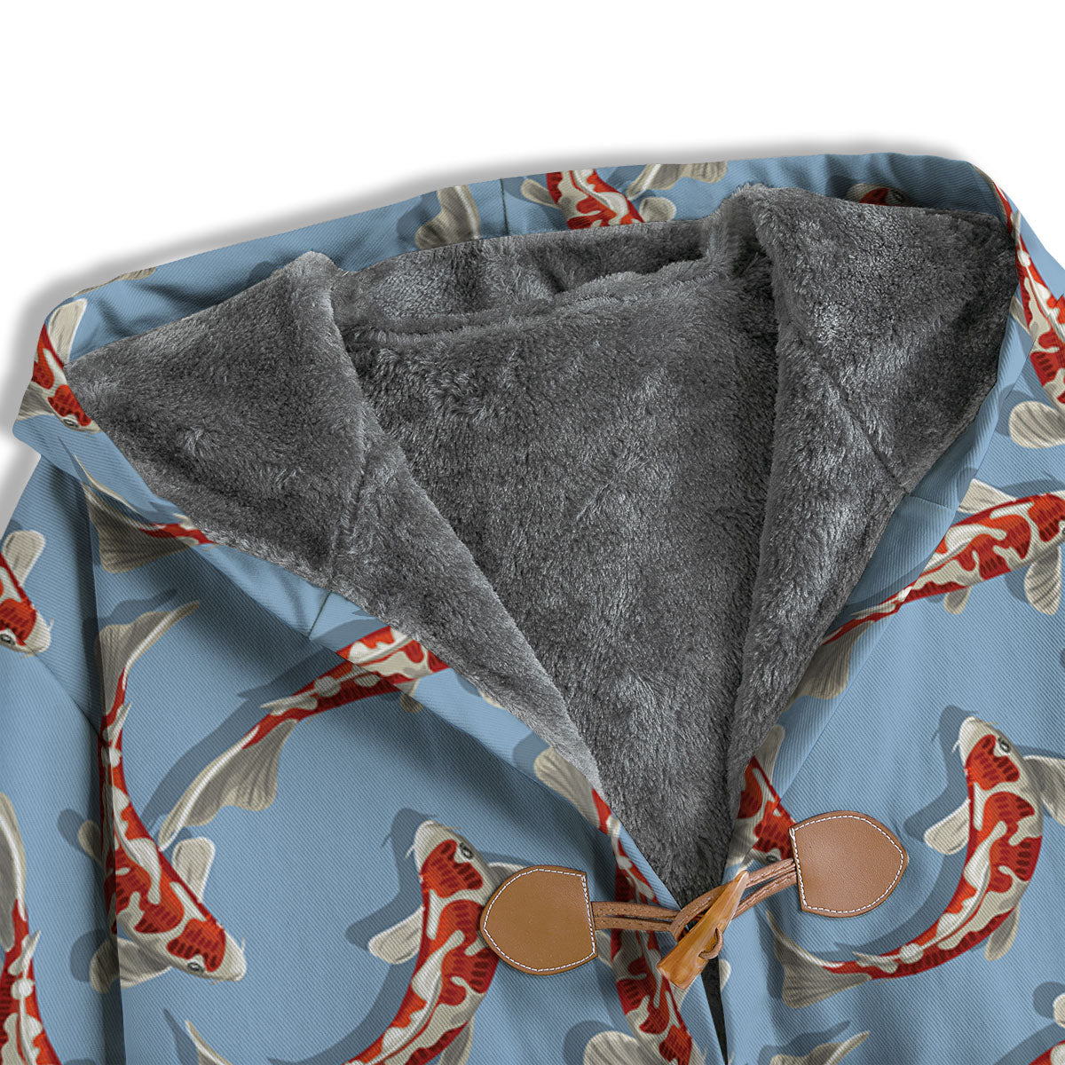 Carp Koi Print Pattern Men's Windbreaker Jacket-grizzshop