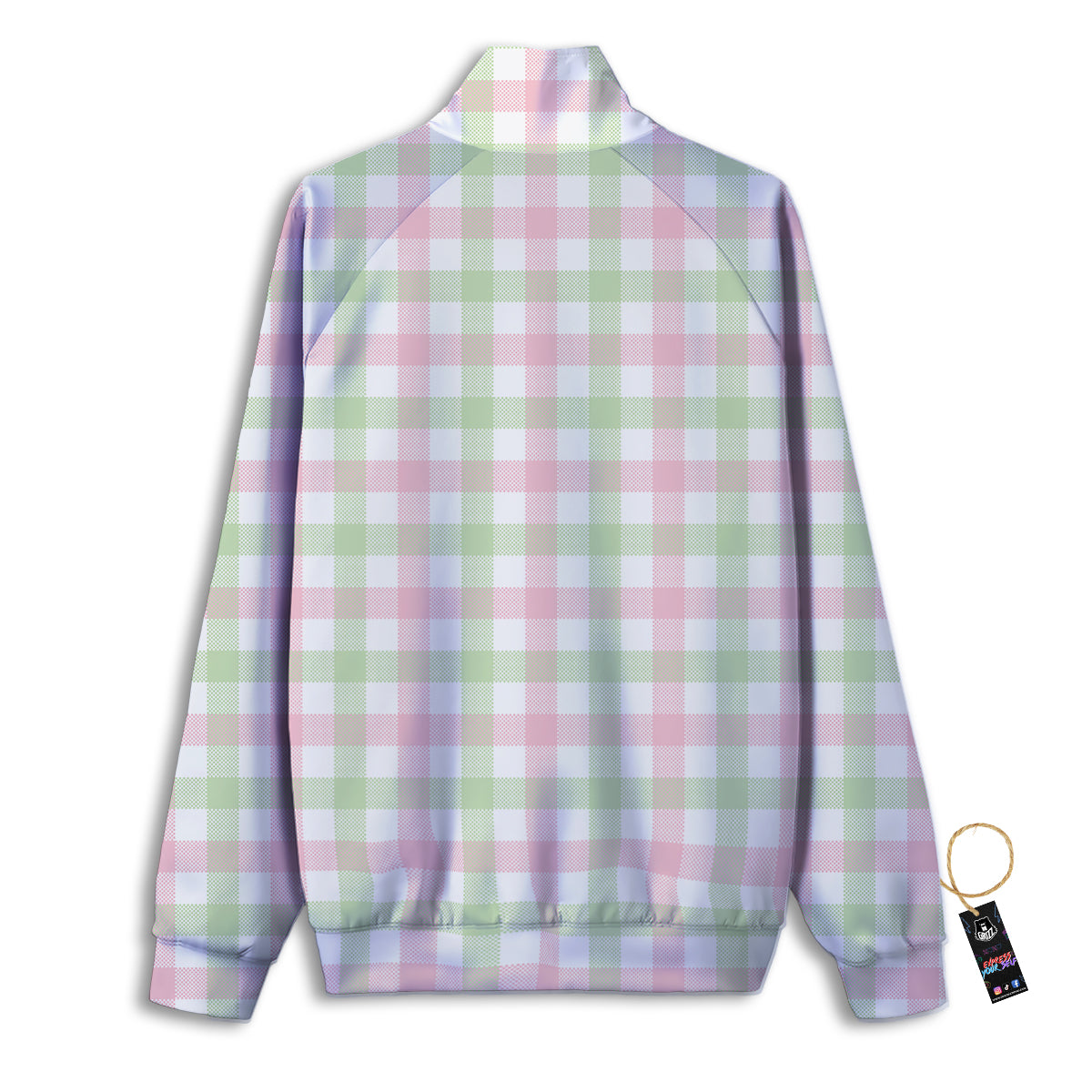 Carrot And Rabbit Print Pattern Track Jacket-grizzshop