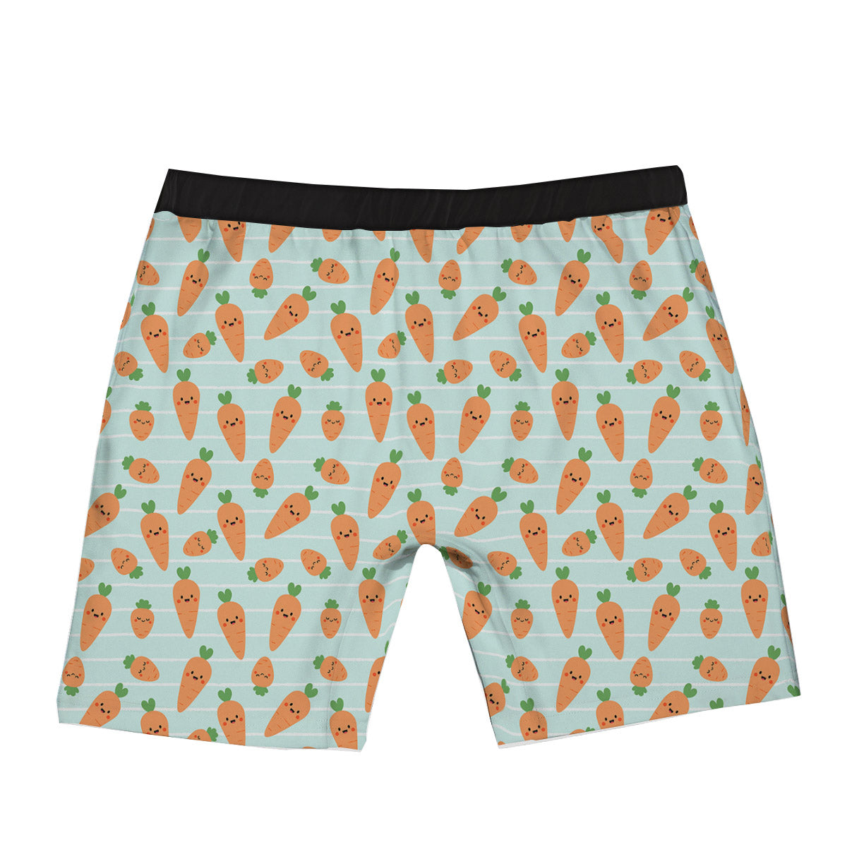 Carrot Cute Print Pattern Boxer Briefs-grizzshop