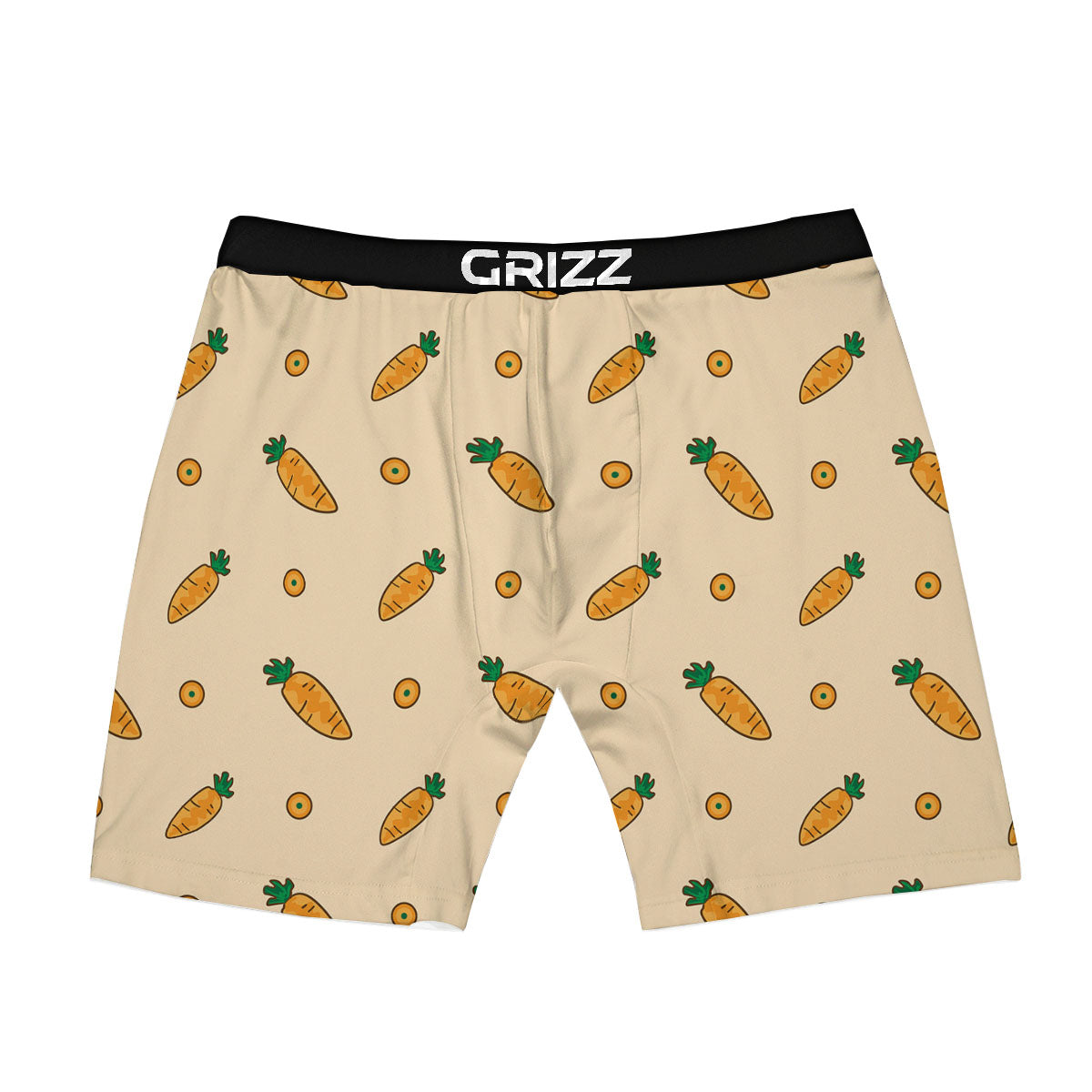 Carrot Little Print Pattern Boxer Briefs-grizzshop