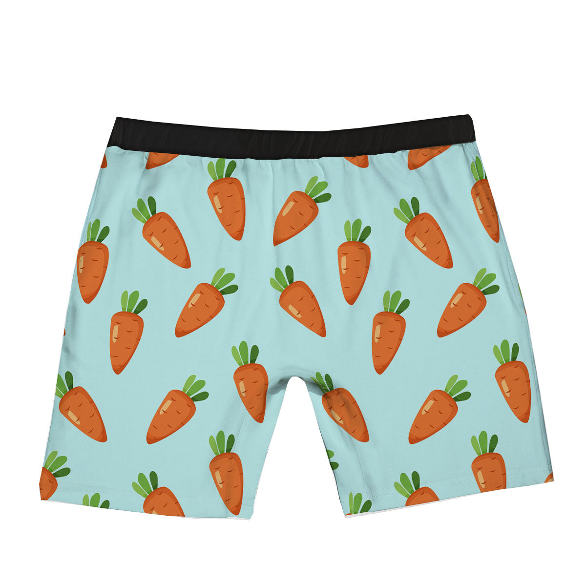 Carrot Print Pattern Boxer Briefs-grizzshop
