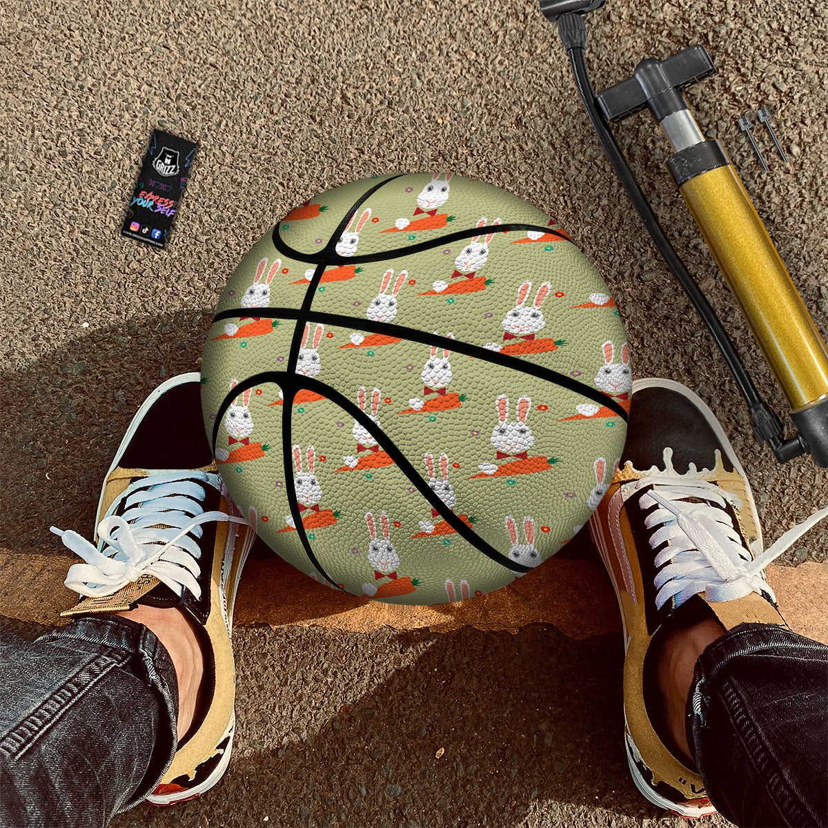 Buffalo Plaid White Pink And Green Print Pattern Basketball
