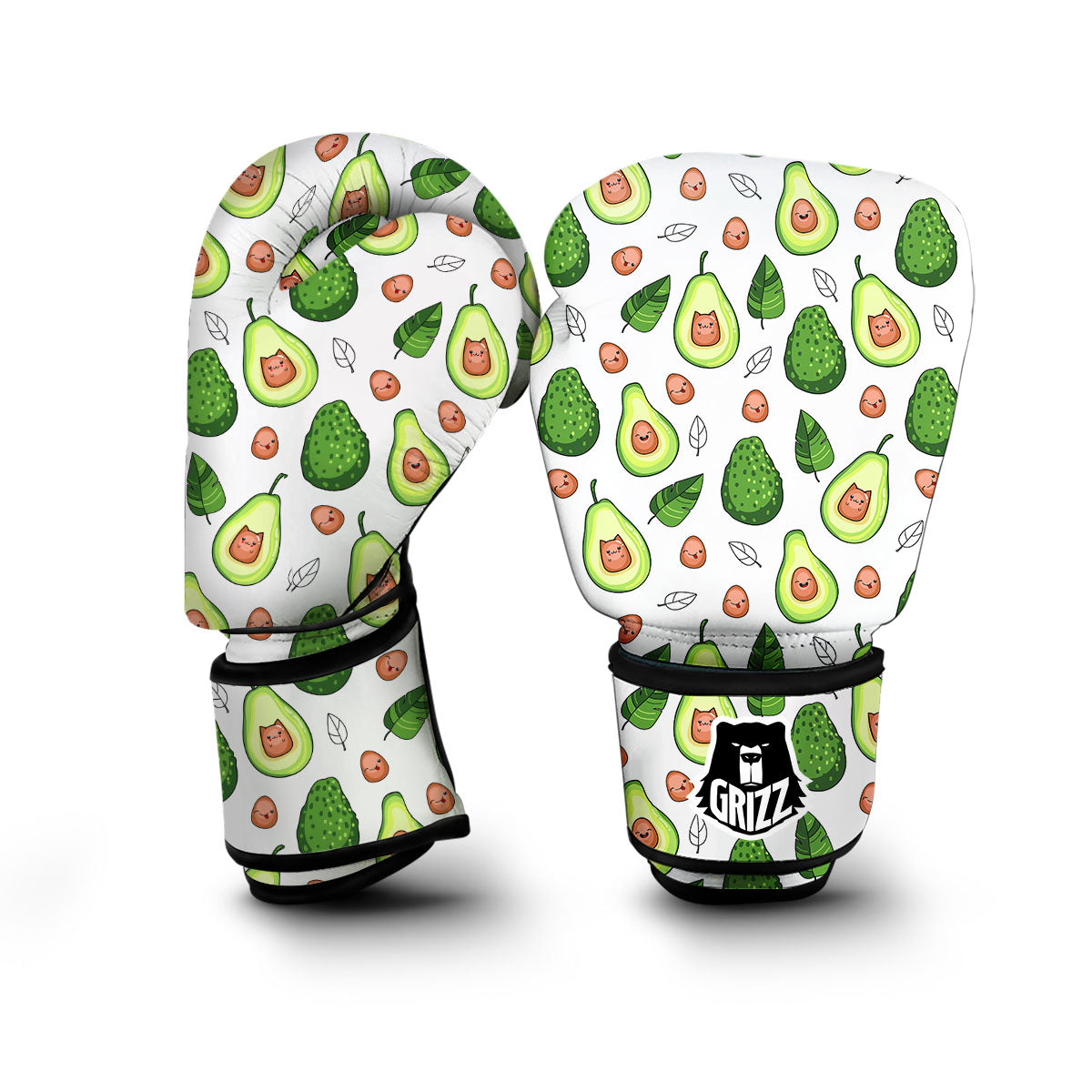 Cartoon Avocado Boxing Gloves-grizzshop