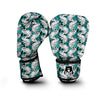 Cartoon Chameleon Pattern Print Boxing Gloves-grizzshop