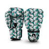 Cartoon Chameleon Pattern Print Boxing Gloves-grizzshop