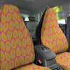 Cartoon Papaya Pink Print Pattern Car Seat Covers-grizzshop