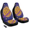 Cartoon Pizza Planet Print Car Seat Covers-grizzshop