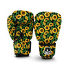 Cartoon Sunflower Pattern Print Boxing Gloves-grizzshop