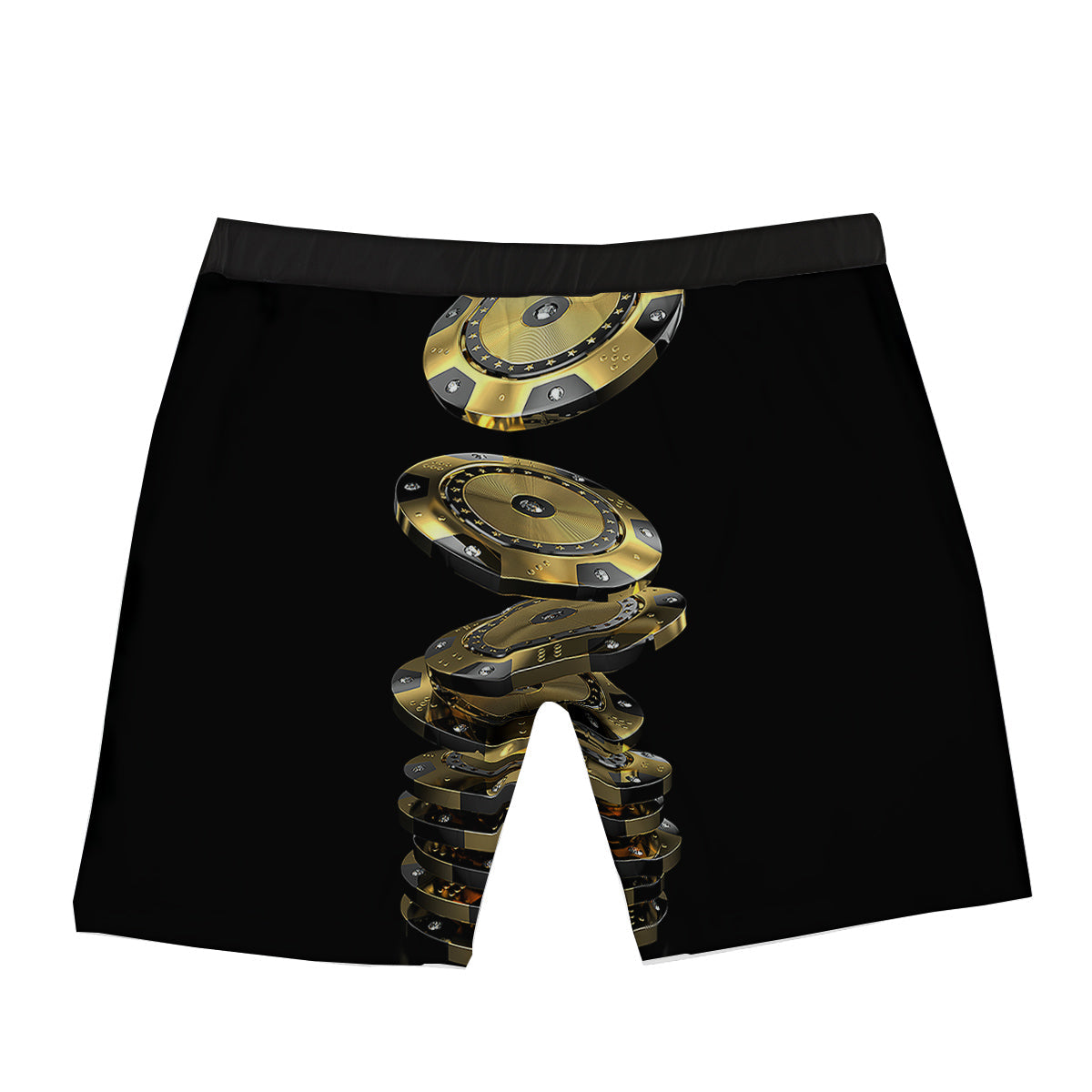 Casino Chips Poker Print Boxer Briefs-grizzshop