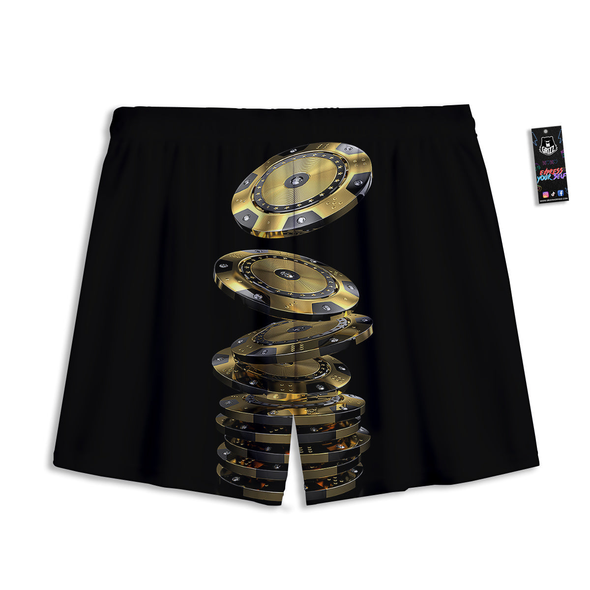 Corgi Cute Print Pattern Mesh Shorts