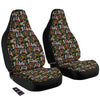 Casino Croupier And Slot Machine Print Pattern Car Seat Covers-grizzshop