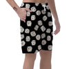 Casino Dice Pattern Print Men's Shorts-grizzshop