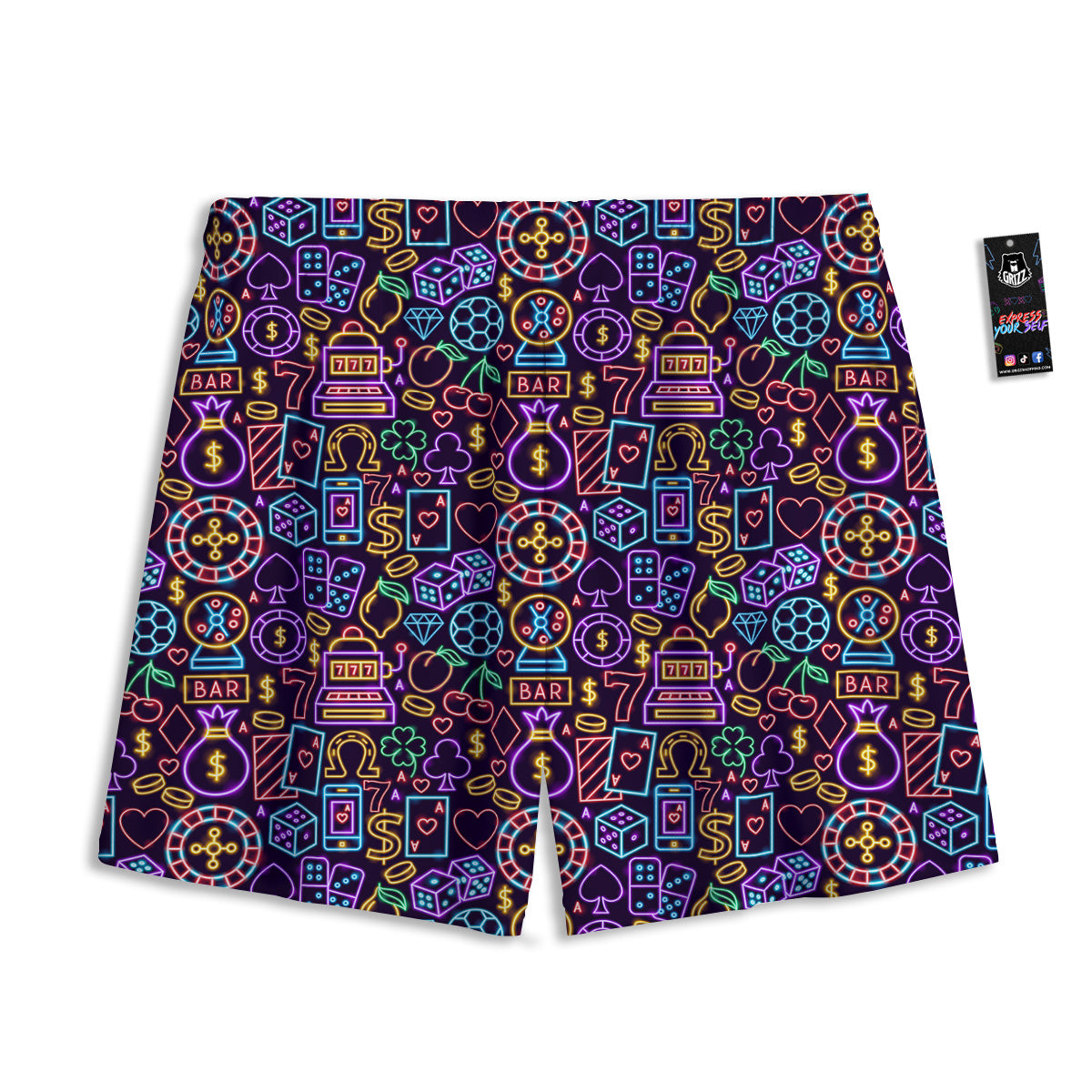 Floral And Frida Kahlo Print Mesh Shorts