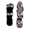 Casino Poker Print Pattern Muay Thai Shin Guards-grizzshop