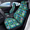 Cassette Colorful Print Pattern Car Seat Covers-grizzshop