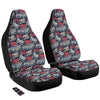 Cassette Vintage Print Pattern Car Seat Covers-grizzshop