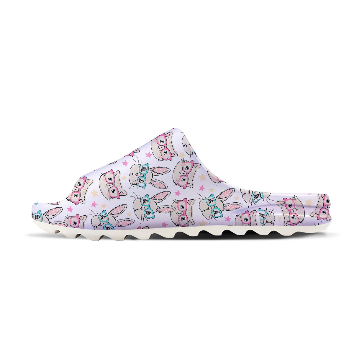 Cat And Rabbit Print Pattern Sandals-grizzshop