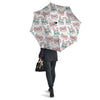 Cat And Rabbit Print Pattern Umbrella-grizzshop